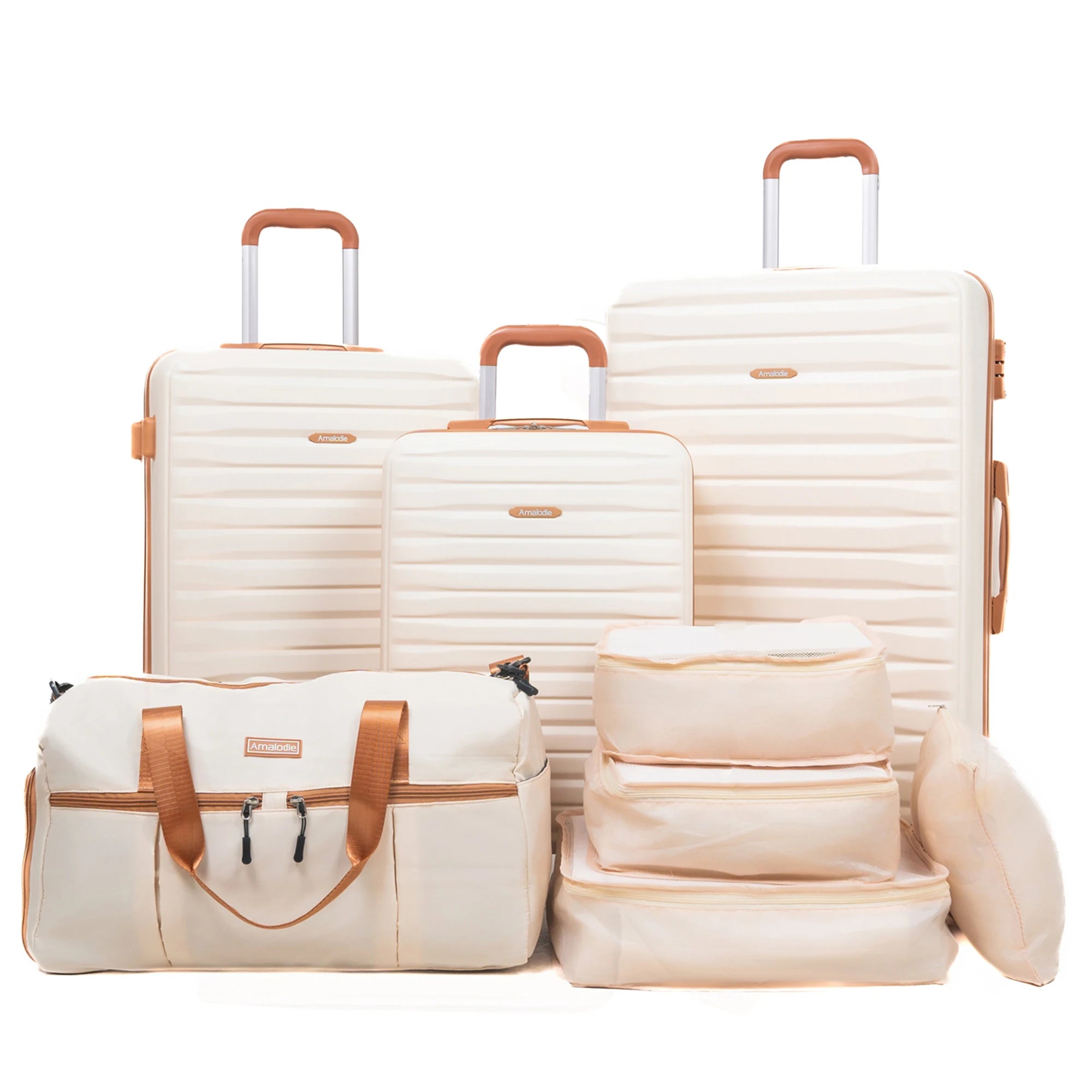 3-Piece ABS Luggage Set