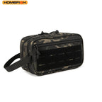 HOMEFISH Tactical Toiletry Bag For Men Hygiene Bag Tool Molle Pouches Small Dopp Kit Mens Shaving Kit Travel shower Makeup