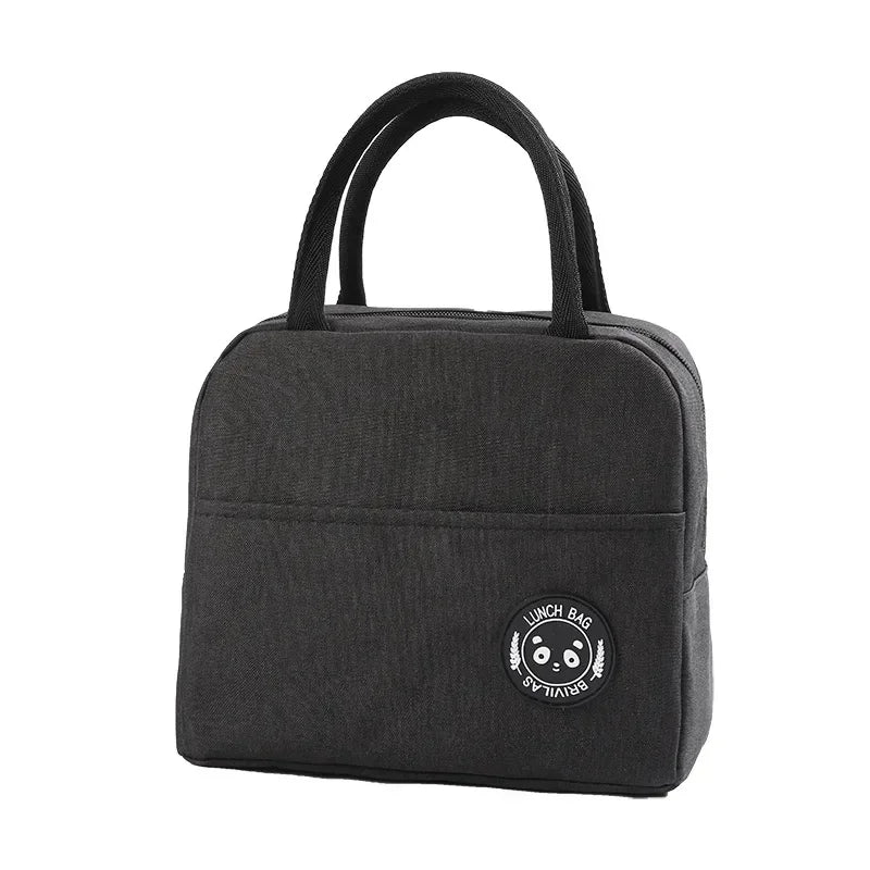 Fashion New Ion Aluminum Foil Insulation Lunch Bags Ice Storage Pack Student Portable Waterproof Picnic Box Bag