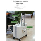 18 Inch Trolley Case Travel Suitcase Boarding Case Aluminum Frame Password Box Suitcase Universal Wheel Rolling Luggage Bag