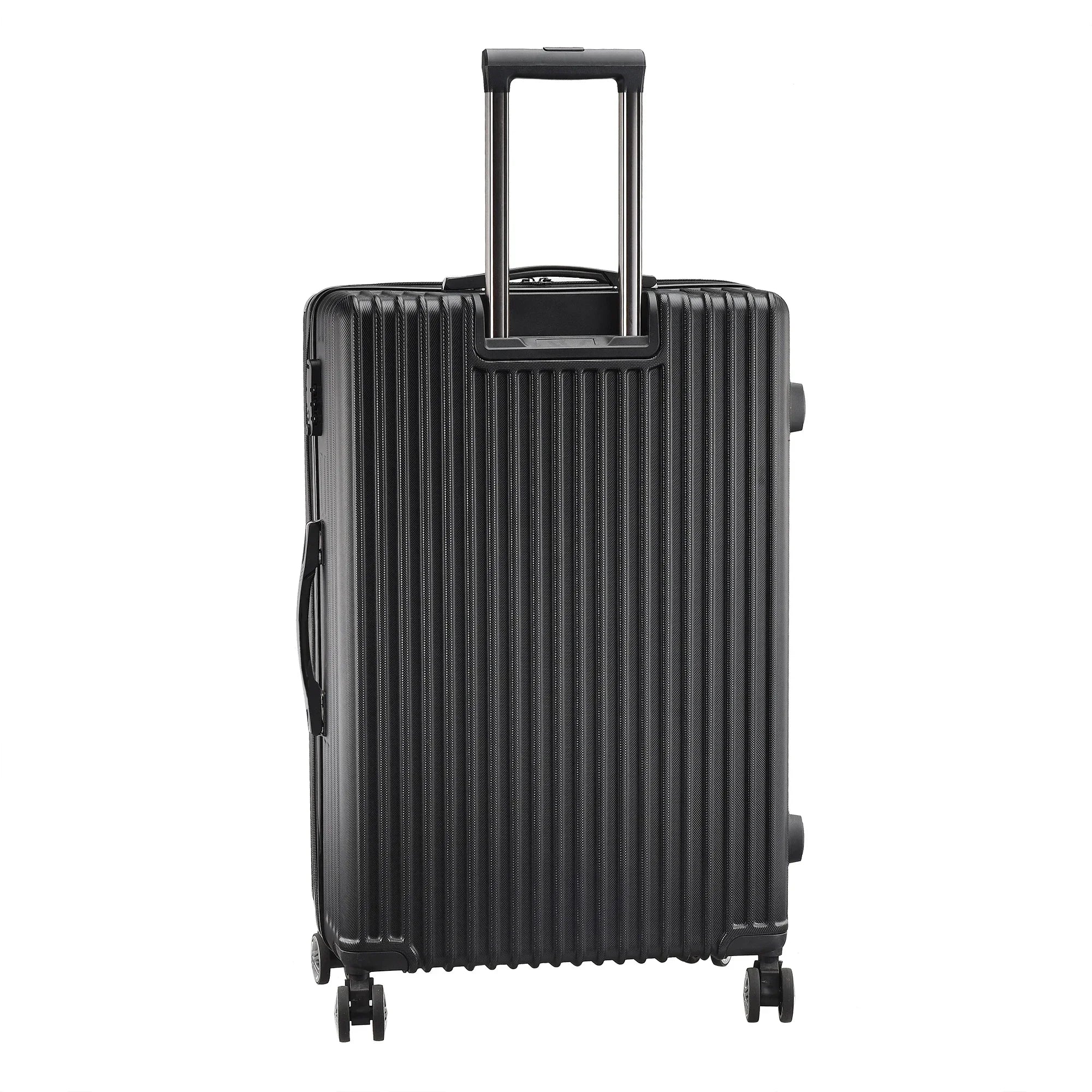 Roshanda 3-Piece Luggage Set Suitcase set 20 "24" 28 "ABS hard shell travel luggage set 4 Universal Swivel quiet Wheels