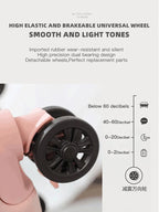 sushimu Suitcase Wide Handle Travel Suitcase Men 20 24 26 Carry-On Luggage Women PC Aluminum Frame Trolley Case