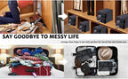 2 or 4 Pack: Portable Nylon Waterproof Shoe Storage Bags with Zipper Closure