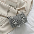Bucket / Mini Crossbody Bag with Chain