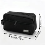 Portable large-capacity storage bag for men and women's makeup and toiletries; multi-functional travel toiletry bag