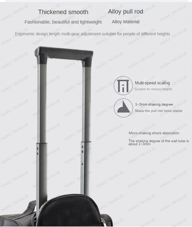 Large Capacity Trolley Bag Men's and Women's Hand Travel Bags Waterproof,lightweight,foldable Duffel Bag Multifunctional Storage