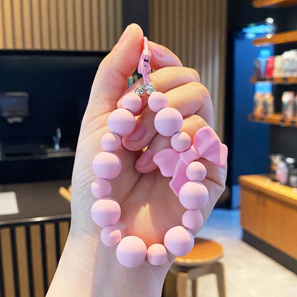 Pearl Bow Keychain (only Pink left)