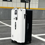 Rectangular Suitcase Large Size Lightweight Rolling Luggage Travel Bag with Five Wheels PC Trolley Case Anti-Fall Unisex