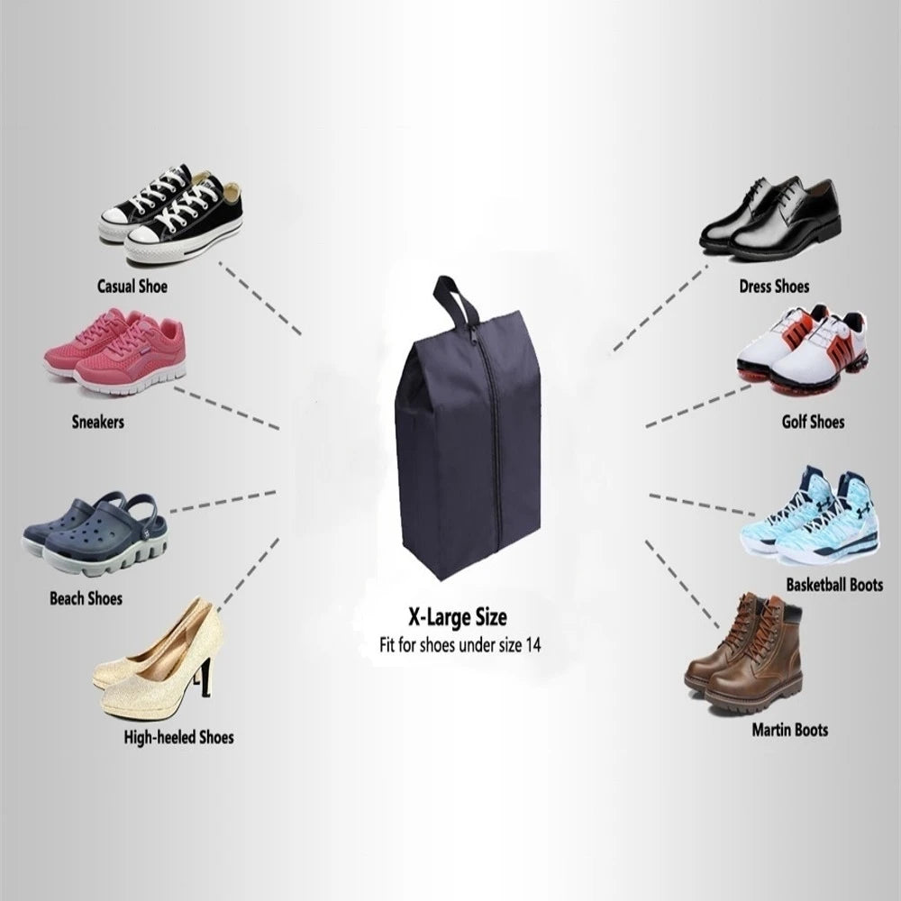 Waterproof Shoe Storage Bags (2/4 Pack)