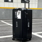 Rectangular Suitcase Large Size Lightweight Rolling Luggage Travel Bag with Five Wheels PC Trolley Case Anti-Fall Unisex