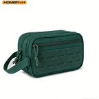 HOMEFISH Tactical Toiletry Bag For Men Hygiene Bag Tool Molle Pouches Small Dopp Kit Mens Shaving Kit Travel shower Makeup
