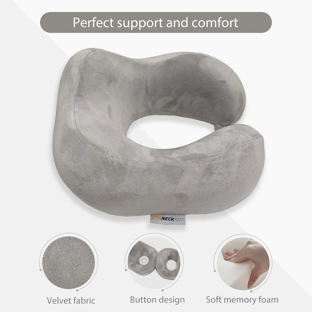 Memory Foam Neck Support Pillow