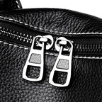 2023 Vintage Women Backpack Large Capacity School Bags Teenagers Girls School Backpack High Quality Genuine Leather Shoulder Bag