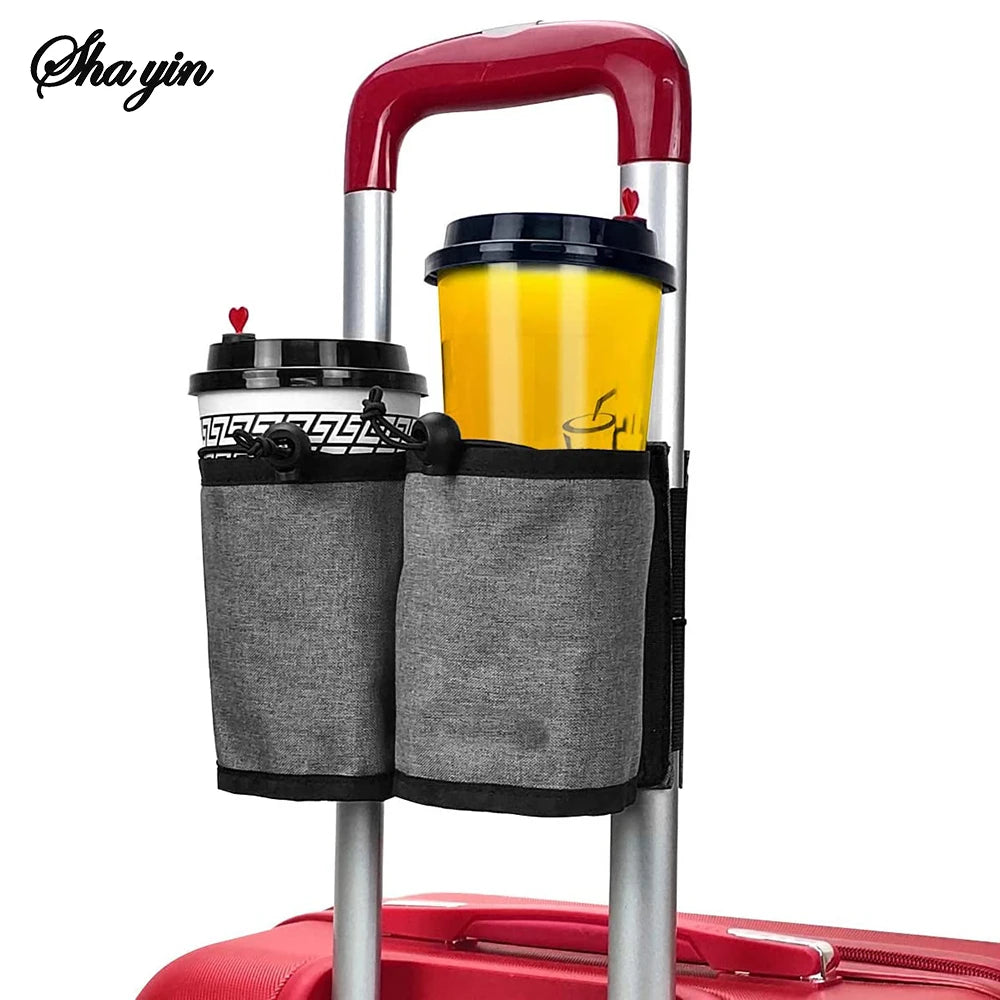 Travel Cup Holder for Luggage