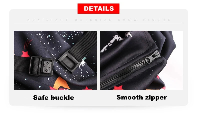 Thick Elastic Cartoon Luggage Protective Cover Zipper Suit For 18-32 inch Bag Suitcase Covers Trolley Cover Travel Accessories