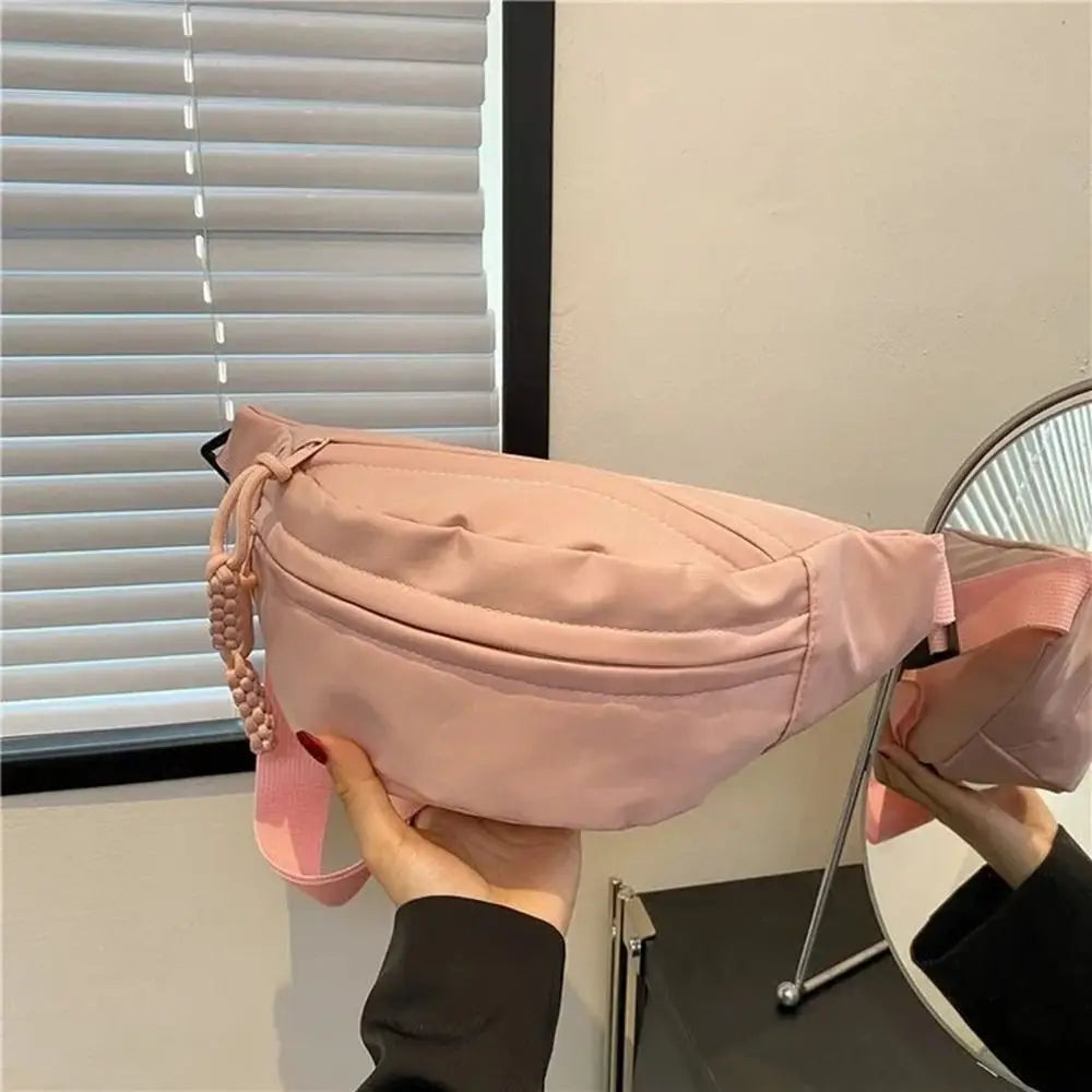 Ladies Canvas Crossbody Bag / Sling Waist Pack