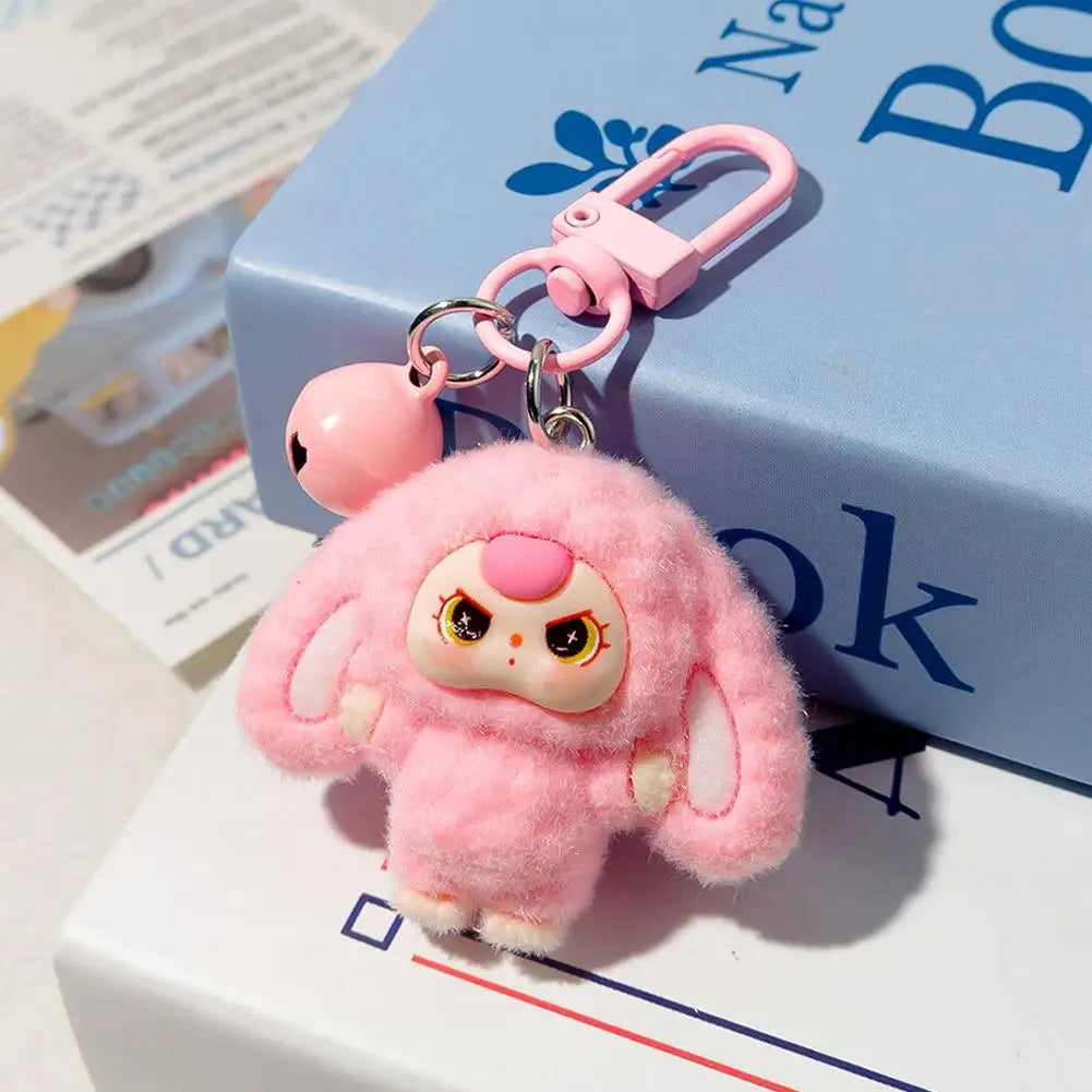 Anime Flocked Dora DIY Decorative Pendant KeyChain Backpack Decor Cute Cartoon Schoolbag Pendant Boys And Girls Gifts
