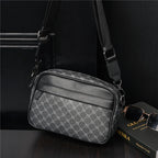 Luxury Floral Print Backpack Men Fashion Design Men's Backpacks Large-capacity Travel Bags PU Leather Backpack Male Schoolbag
