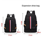 Tinyat Durable Casual Foldable Commute Schoolbags Fit 15.6 Inch Laptops With Multiple Pockets, Large Capacity Waterproof Outdoor