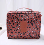 Women's Waterproof Makeup & Toiletries Travel Bag | Portable Cosmetic Organizer, Hanging Shower Pouch