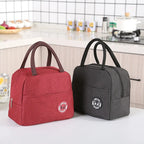 New Japanese solid color versatile cation fresh-keeping ice bag bento thermal insulation bag student lunch box bag portable ther