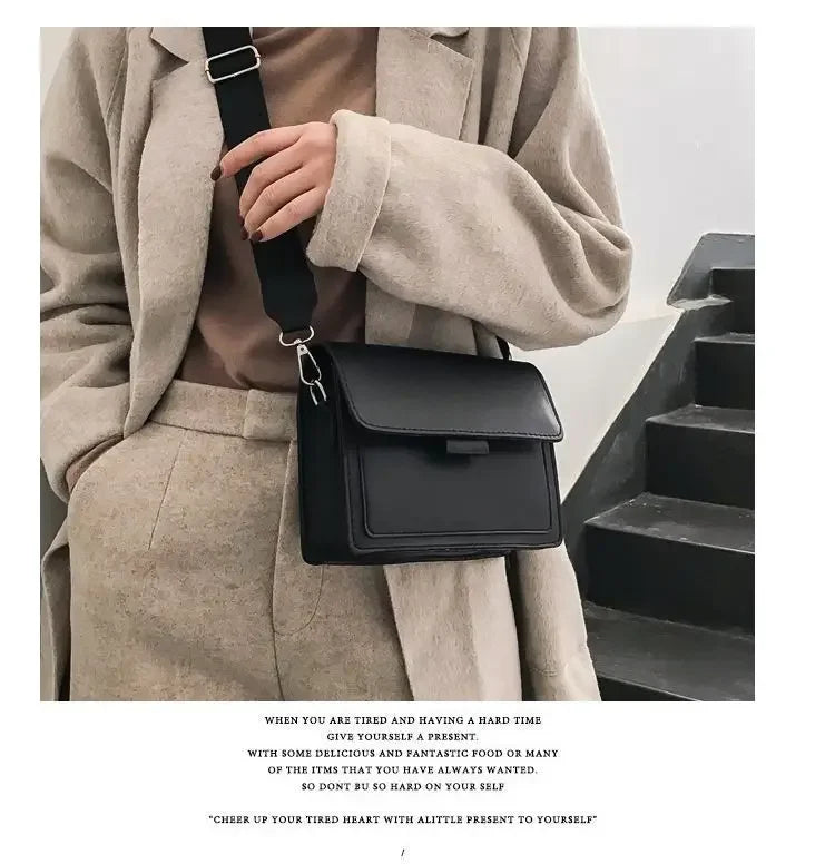 Fashion Women Crossbody Bag PU Leather Small Shoulder Messenger Handbag for Travel