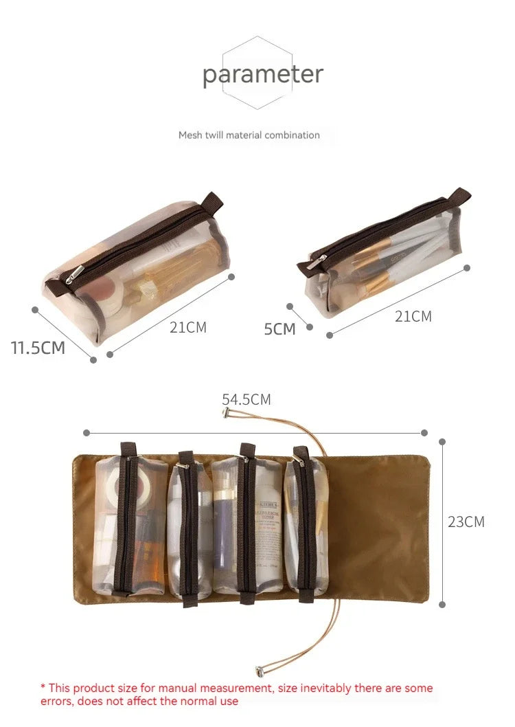 Women's Dopamine Storage Bag Outdoor Travel Makeup Bag Fashion Makeup Bag Washing Storage Bag
