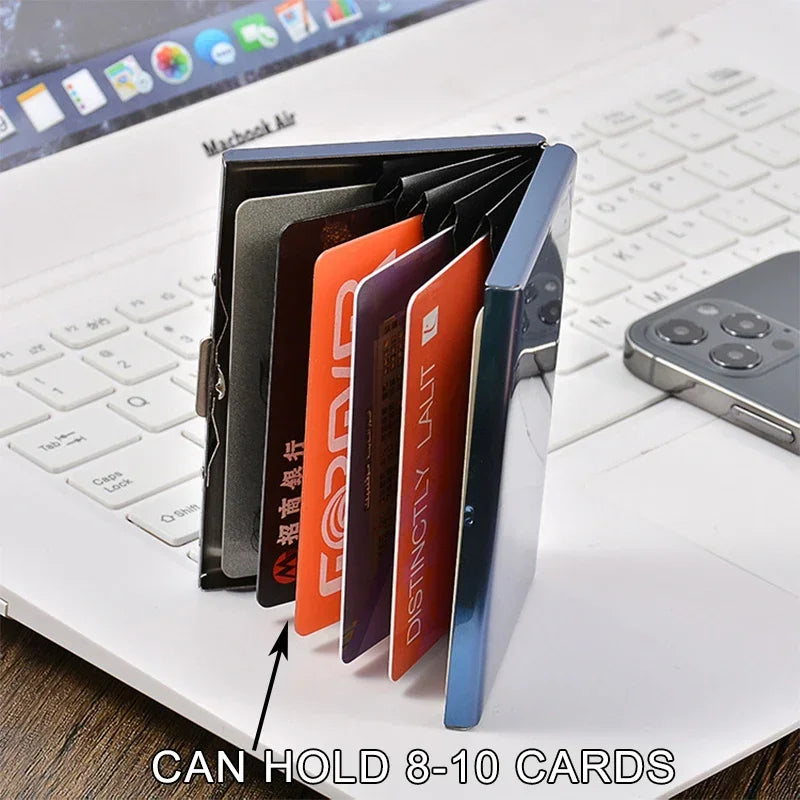 RFID Credit Card Holder Men's Slim Wallet