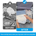 Clear Drawstring Shoe Bags (5PCS)