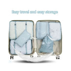 6 Piece Travel Packing Cubes Set