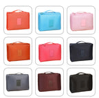 Women's Waterproof Makeup & Toiletries Travel Bag | Portable Cosmetic Organizer, Hanging Shower Pouch