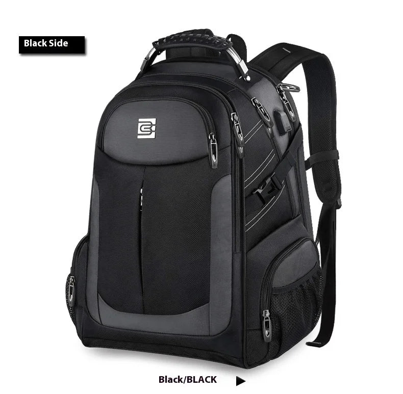 BrunoCavalli Men's Laptop Backpacks For 17 Inch Fashion Women Travel Bag Waterproof School Backpack Large Capacity Men Bagpack