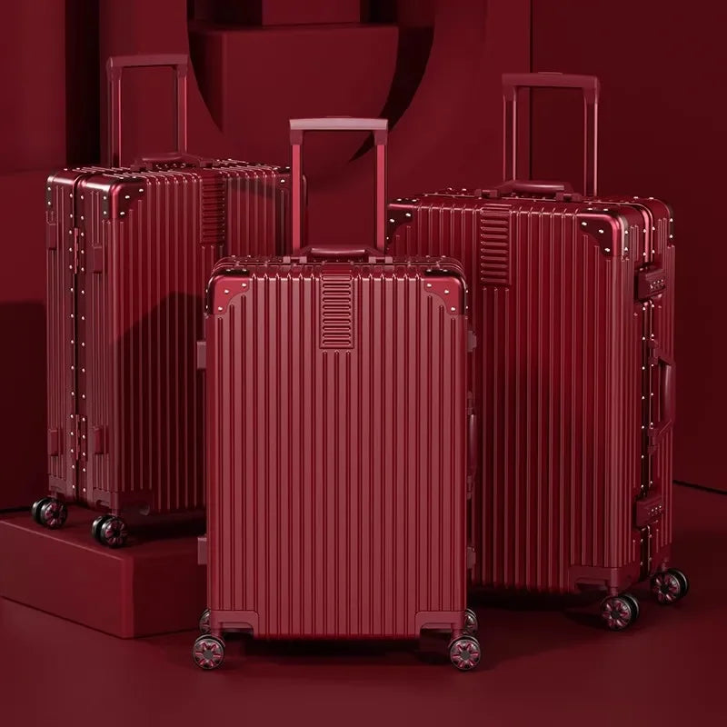 Suitcase Travel Suitcase Fashion Enterprise Suitcase Compact 20-28-inch Lightweight Carrier Roller Suitcase Makeup Box Set