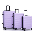 Travelhouse 3 Piece Hardside Luggage Set Hardshell Lightweight Suitcase with TSA Lock Spinner Wheels 20in24in28in