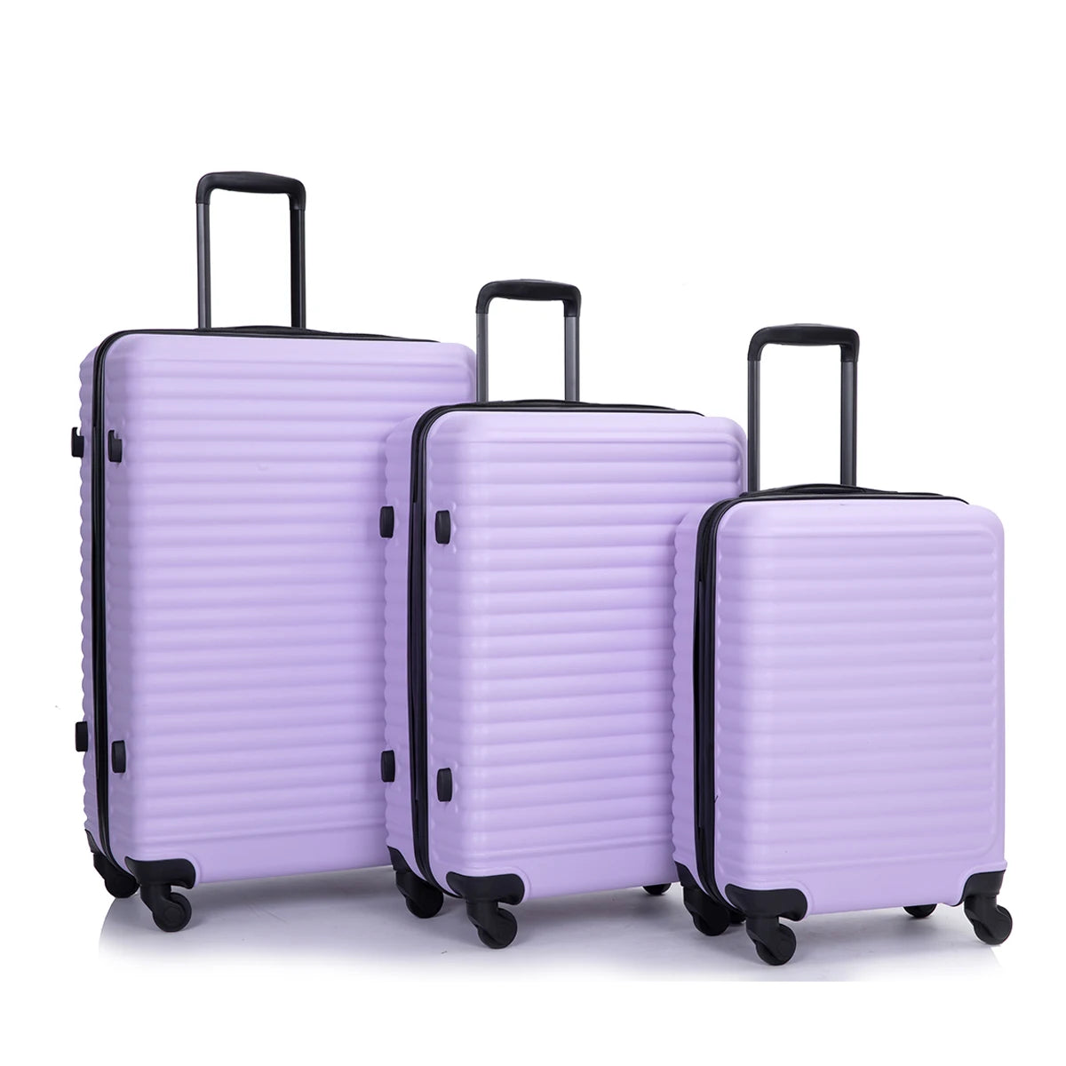 Travelhouse 3 Piece Hardside Luggage Set Hardshell Lightweight Suitcase with TSA Lock Spinner Wheels 20in24in28in