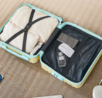 2025 New Style Luggage 14-Inch Fashionable Lightweight Boarding with Water Cup Holder Mobile Phone Holder Large Capacity Luggage