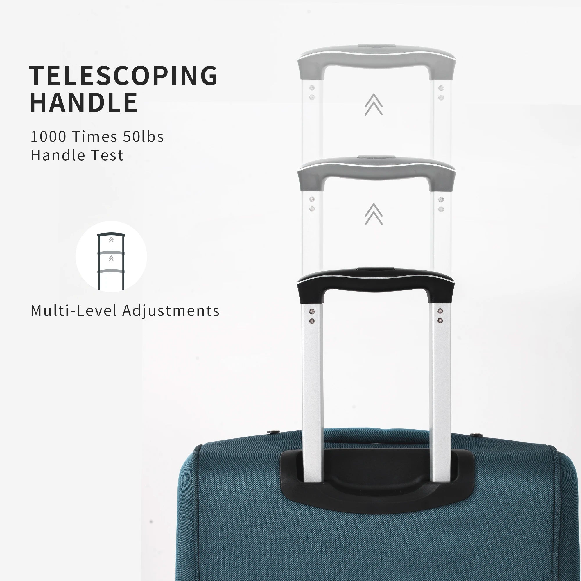 3-Piece Softside Luggage Set
