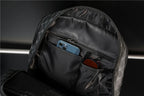 Luxury Floral Print Backpack Men Fashion Design Men's Backpacks Large-capacity Travel Bags PU Leather Backpack Male Schoolbag