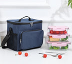 Insulated Lunch Bag Large Lunch Bags For Women Men Reusable Lunch Bag With Adjustable Shoulder Strap Insulated Lunch Bag Large L
