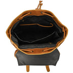 Newsbirds men's leather backpack retro luxury fashion style bagpack travel bag backpack school bag for man leather daypack men
