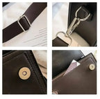 Fashion Women Crossbody Bag PU Leather Small Shoulder Messenger Handbag for Travel