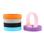 Croppable Luggage Wheels Protector Stickers Luggage Suitcase Wheels Cover Reduce Noise Wheels Sleeve Accessories