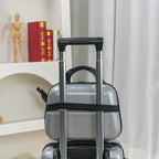 Small Luggage Travel Bag 14 Inches Luggage Travel Luggage with Cup Holder and Hook