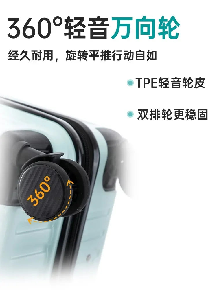 Fashion Luggage Travel Bag 20/24inch Luggage Suitcase Combination Lock Suitcase