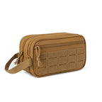 HOMEFISH Tactical Toiletry Bag For Men Hygiene Bag Tool Molle Pouches Small Dopp Kit Mens Shaving Kit Travel shower Makeup
