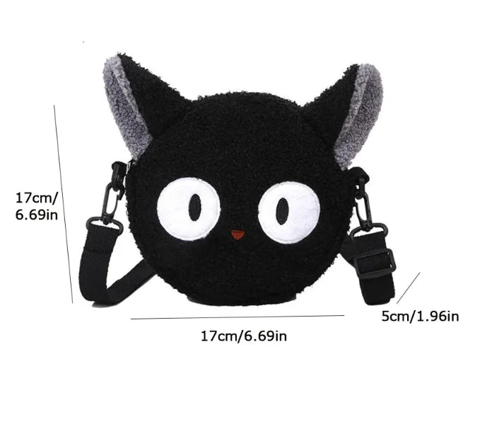 Japanese Style Kawaii Bag Women Cartoon Plush Shoulder Bag for Women New Crossbody Bag Small Phone Purse Bolsa Feminina