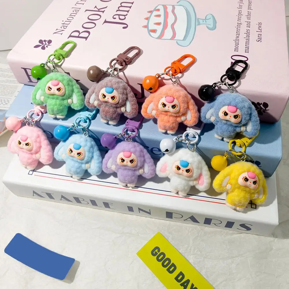 Anime Flocked Dora DIY Decorative Pendant KeyChain Backpack Decor Cute Cartoon Schoolbag Pendant Boys And Girls Gifts