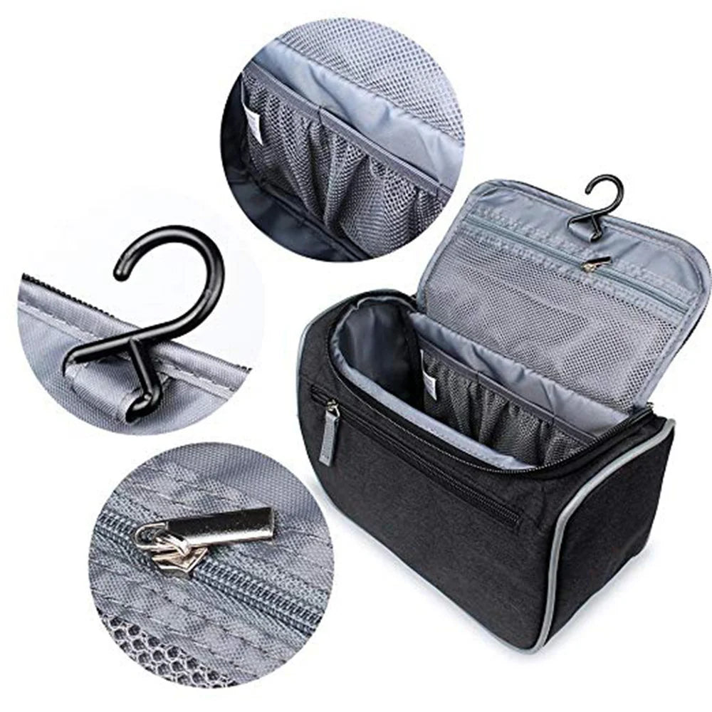 Hot Selling Women Makeup Bags Large Capacity Travel Toiletry Hanging Organizer Kit Cosmetic Bag