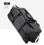 Travel Bag, Large Capacity Handbag, Portable Outdoor Carry-On Luggage, Wheeled Travel Bag, Convenient and Practical Unisex Travel Bag
