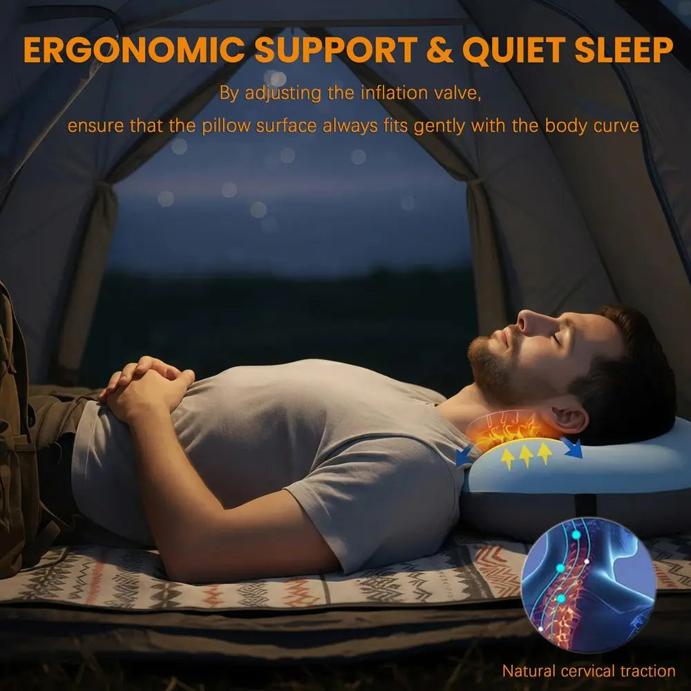 Inflatable Neck Pillow (2-Pack)